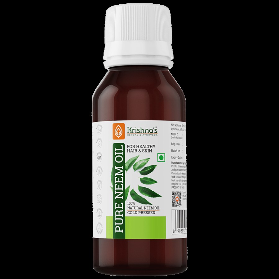 Krishnas Pure Neem Oil