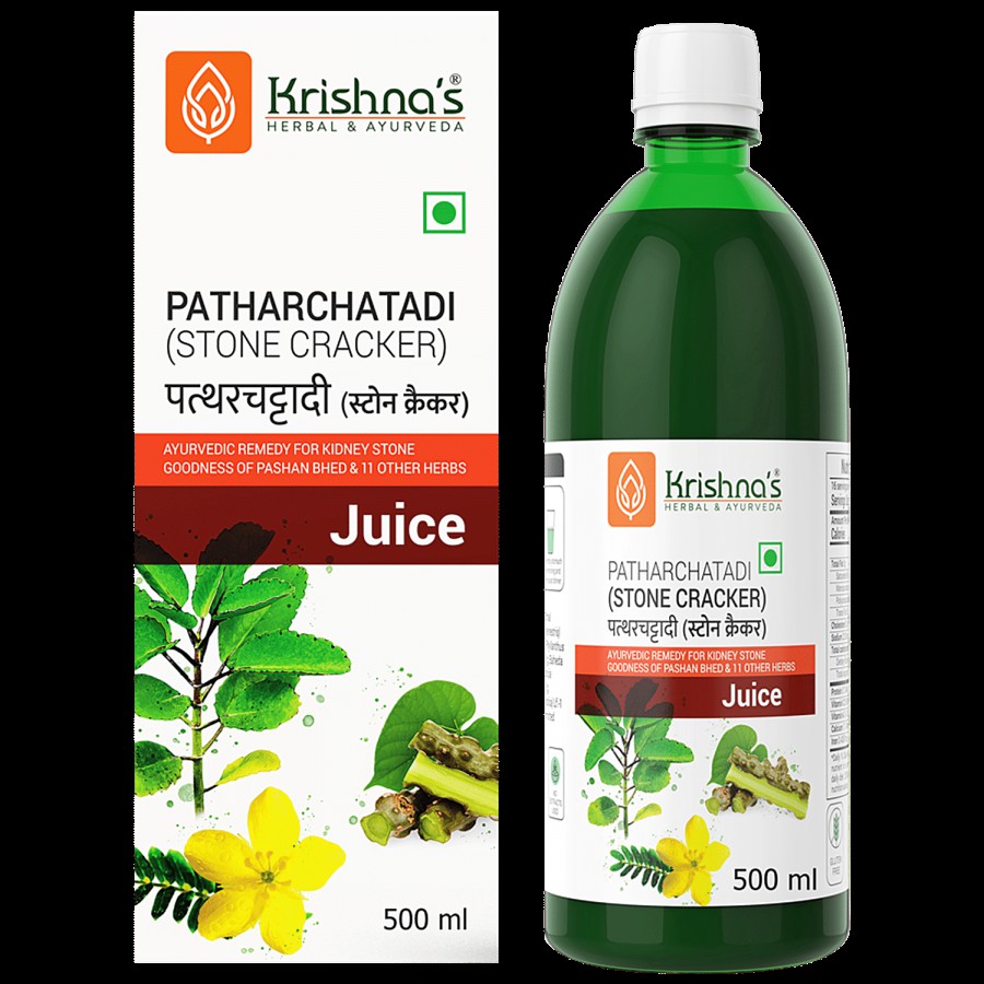 Krishnas Stone Cracker Juice - Cleansing Urinary Bladder & Kidney