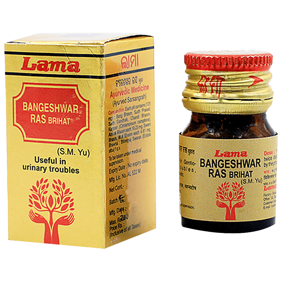 Lama Bangeshwar Ras Brihat Tablets