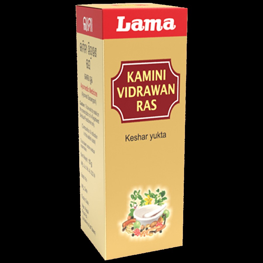 Lama Kamini Vidrawan Ras Keshar Yukt Tablets