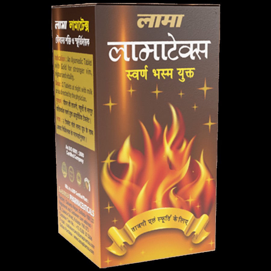 Lama Lamatex Swarna Bhasm Tablets