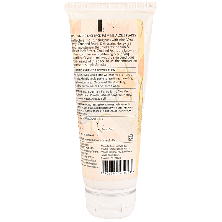 Mantra Herbal Moisturizing Face Pack - Jasmine