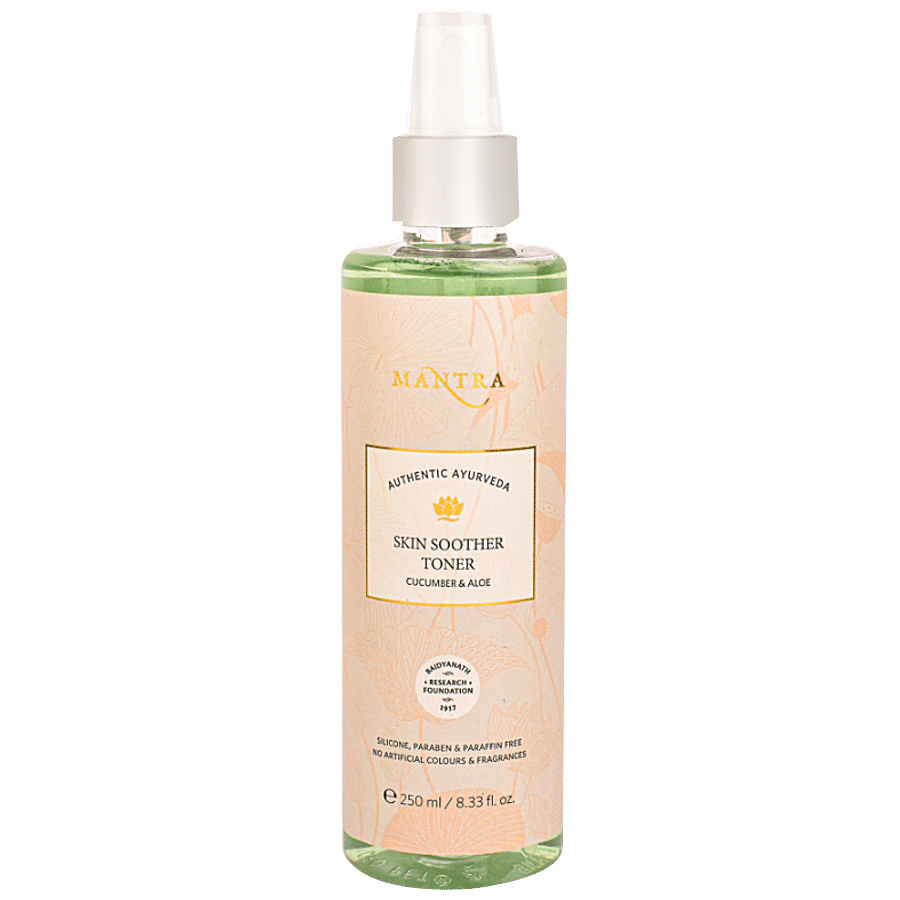 Mantra Herbal Skin Soother Toner - Cucumber & Aloe