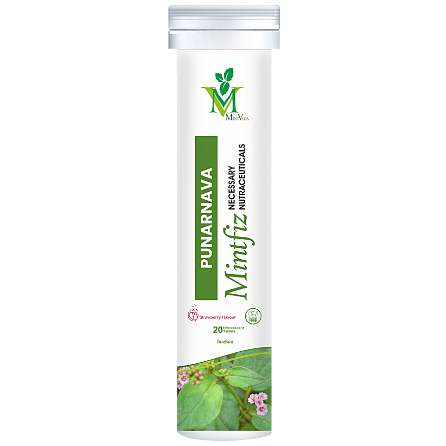 Mintveda Mintfiz - Punarvana Effervescent Vegetarian Tablets