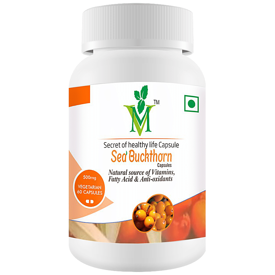 Mintveda Sea Buckthorn Vegetarian Capsules