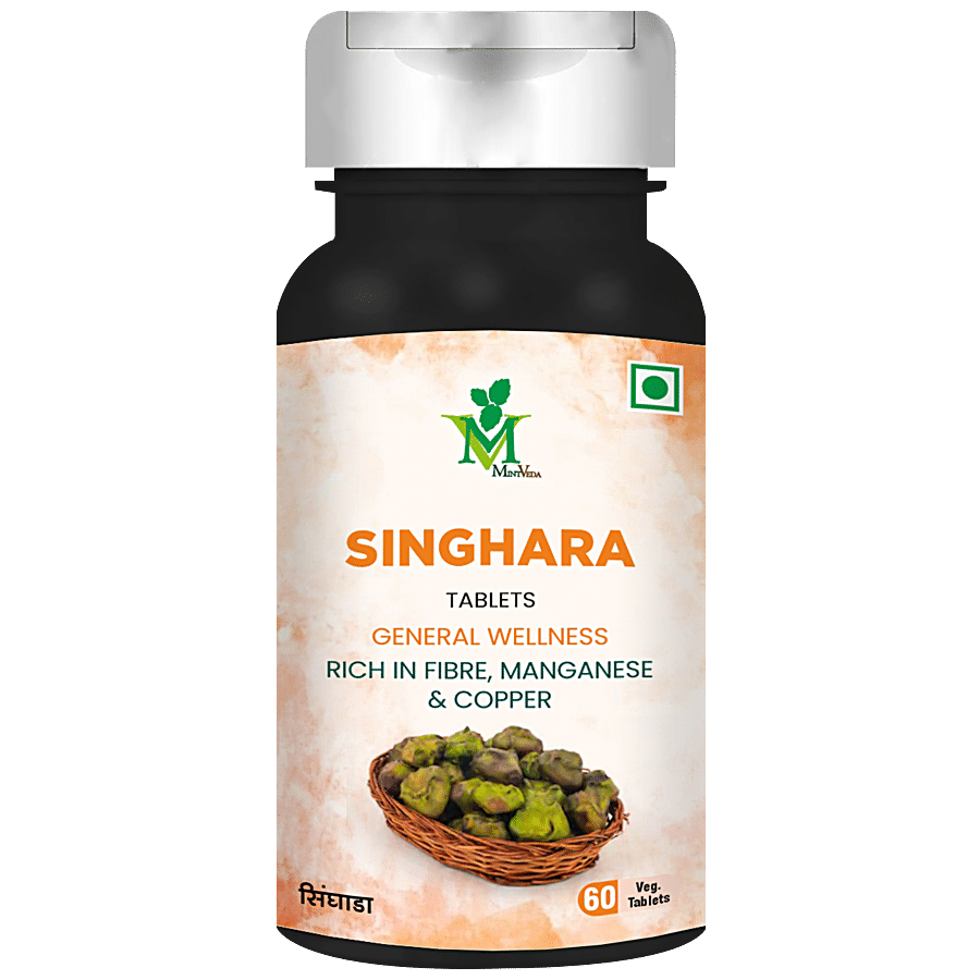 Mintveda Singhara Veg Tablets