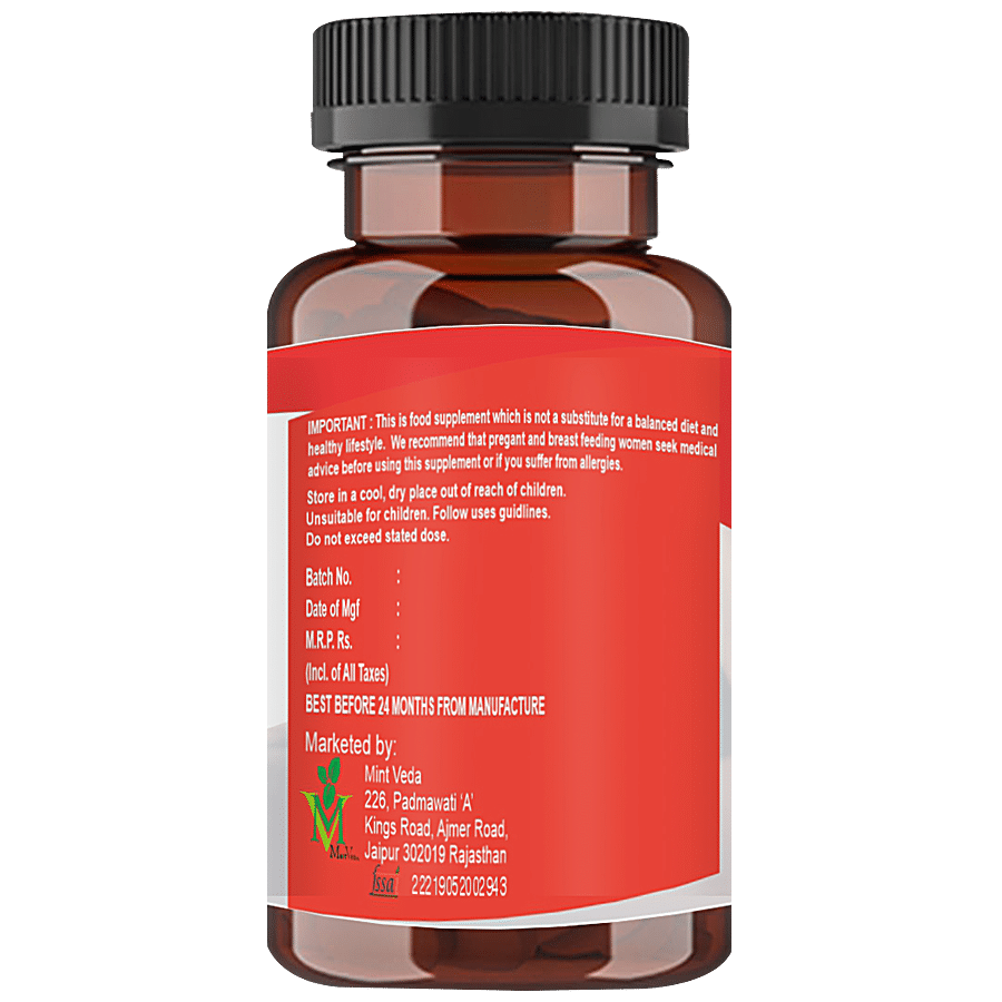 Mintveda Testosterone Booster Vegetarian Capsule