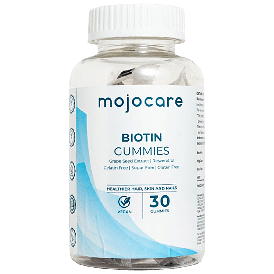 Mojocare Biotin Gummies - Vegan