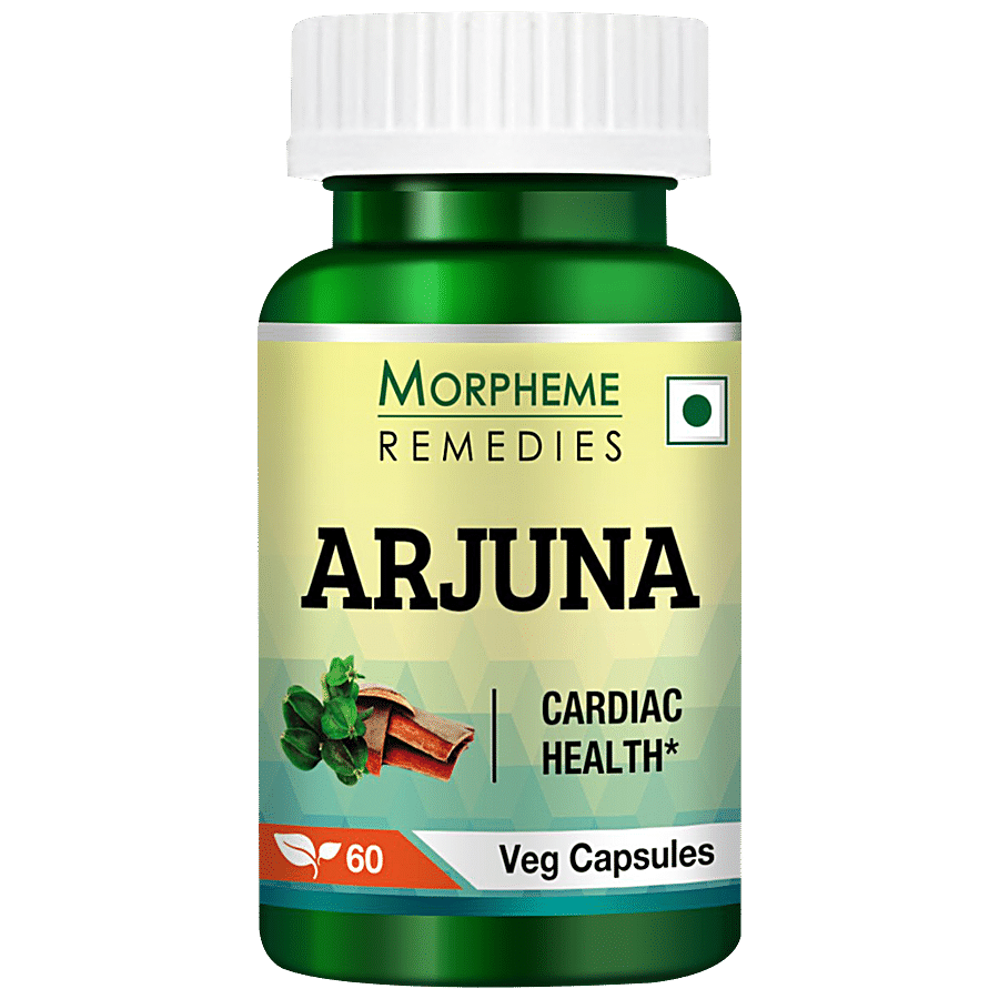 Morpheme Remedies Arjuna Veg Capsules - 500 mg