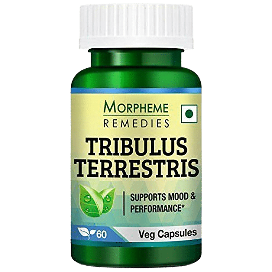 Morpheme Remedies Tribulus Terrestris Veg Capsules - 500 mg