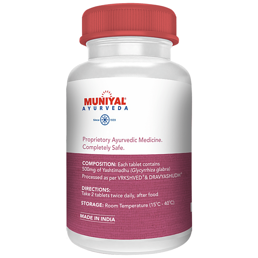 Muniyal Ayurveda Yestimadhu Tablets