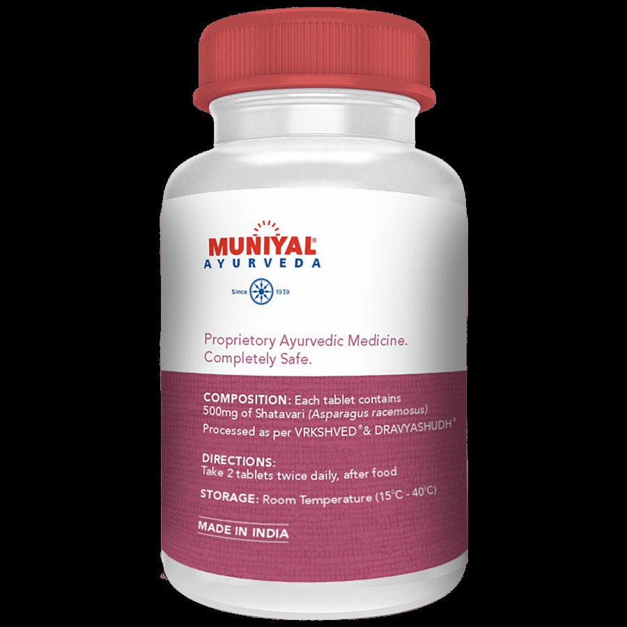 Muniyal Ayurveda Shatavari Tablets