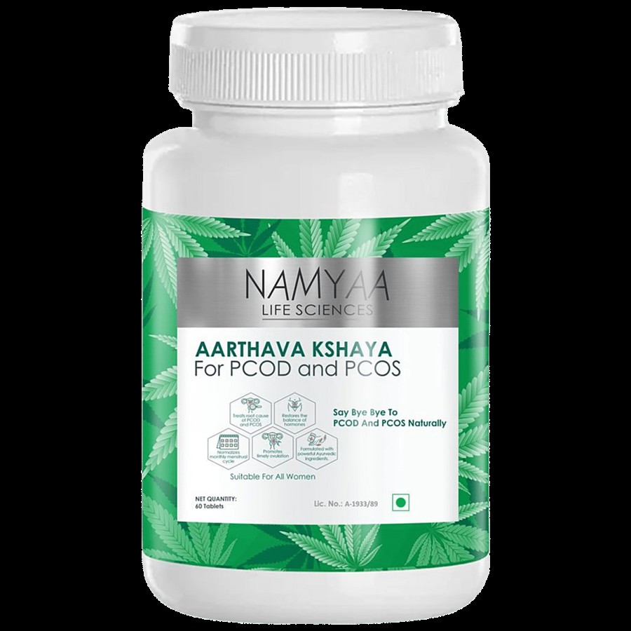 Namyaa Aarthava Kshaya Tablets - For PCOD & PCOS