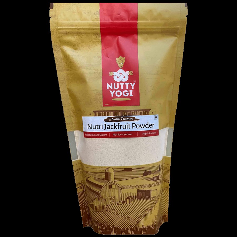 Nutty Yogi Nutri Jackfruit Powder - Rich In Protein & Iron