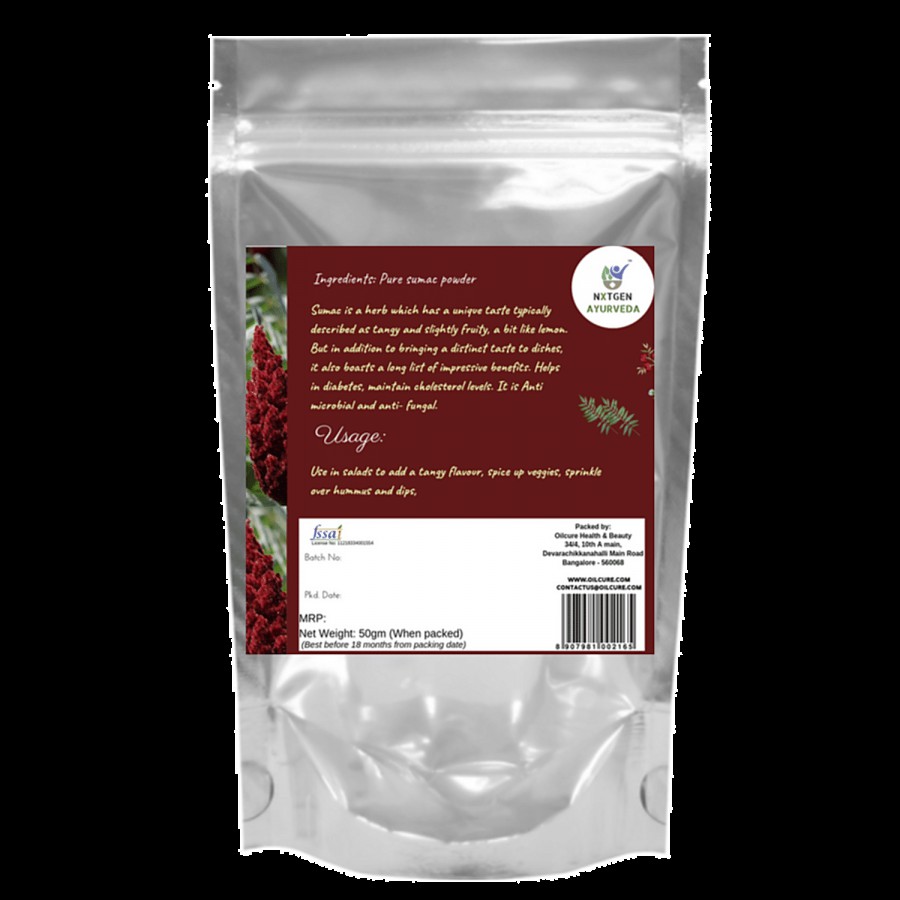 Nxtgen Ayurveda Sumac Powder