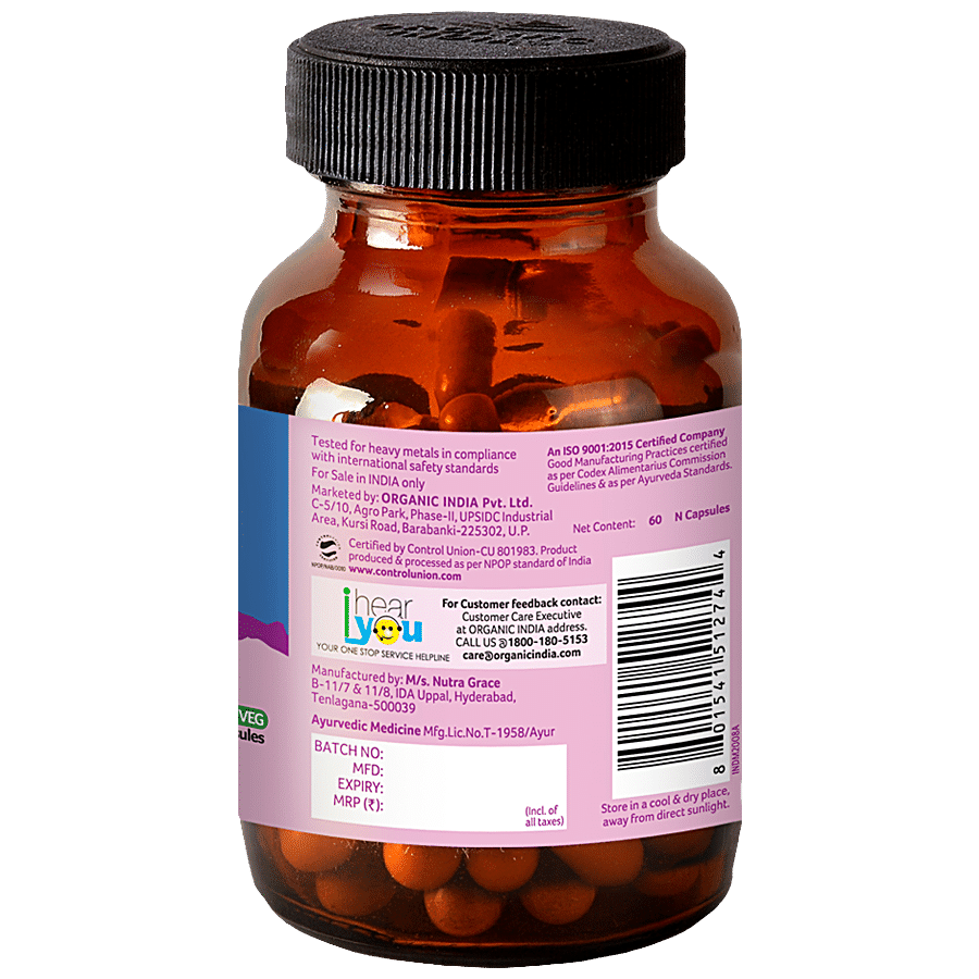 Organic India Flaxseed Oil Capsules