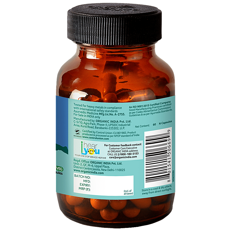 Organic India Lipid Care Capsules