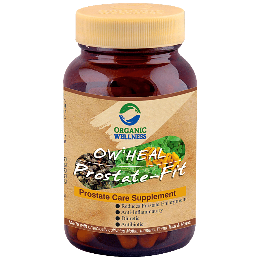 Organic Wellness Ow' Heal Prostate-Fit Capsules - Antibiotic