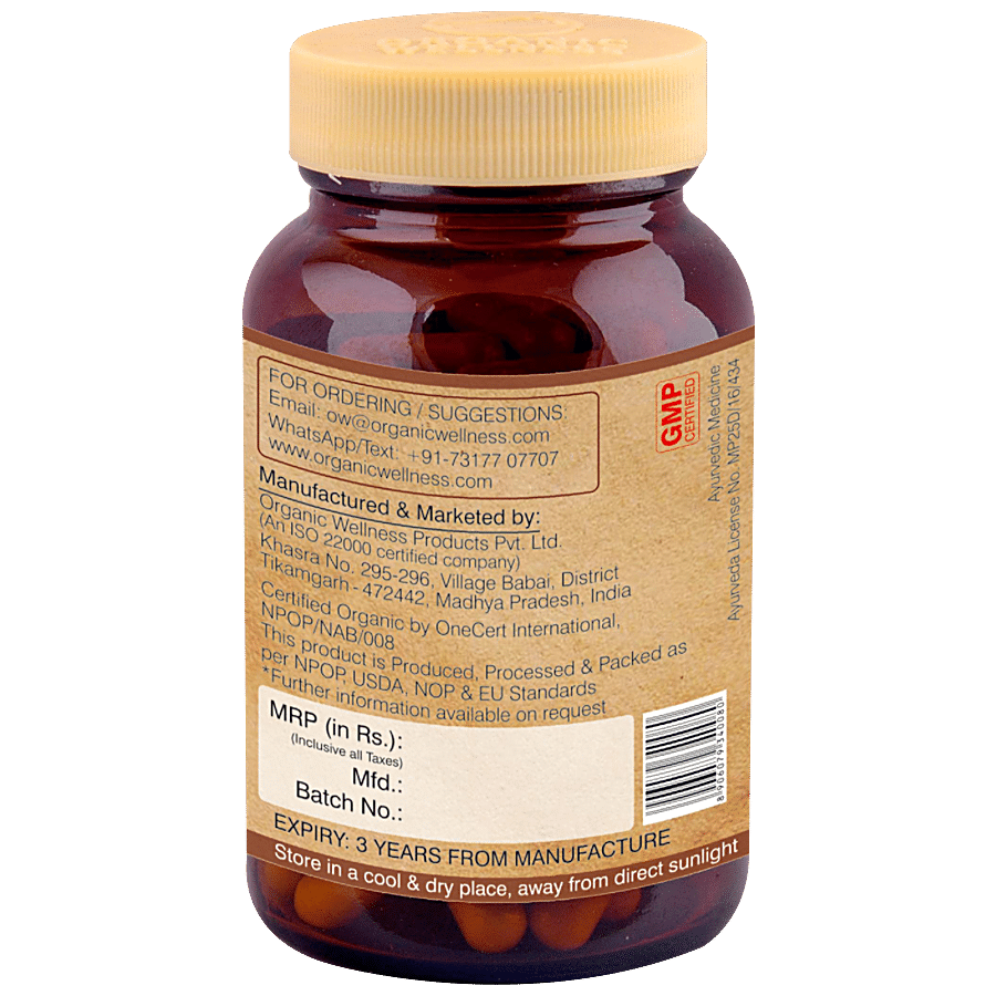 Organic Wellness Ow' Zeal Tulsi + Capsules - Rama