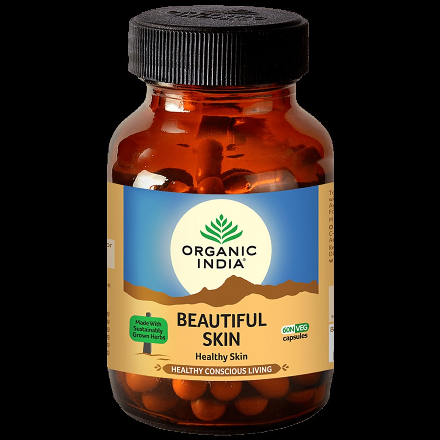 Organic India Beautiful Skin Capsules