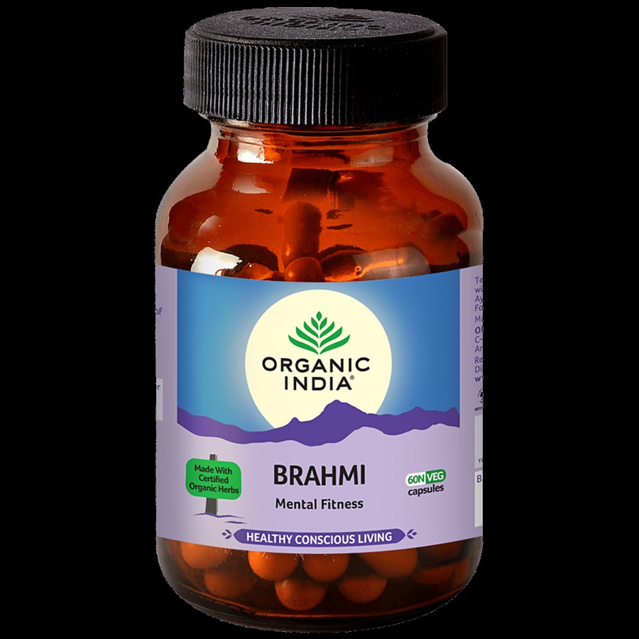 Organic India Brahmi Capsules