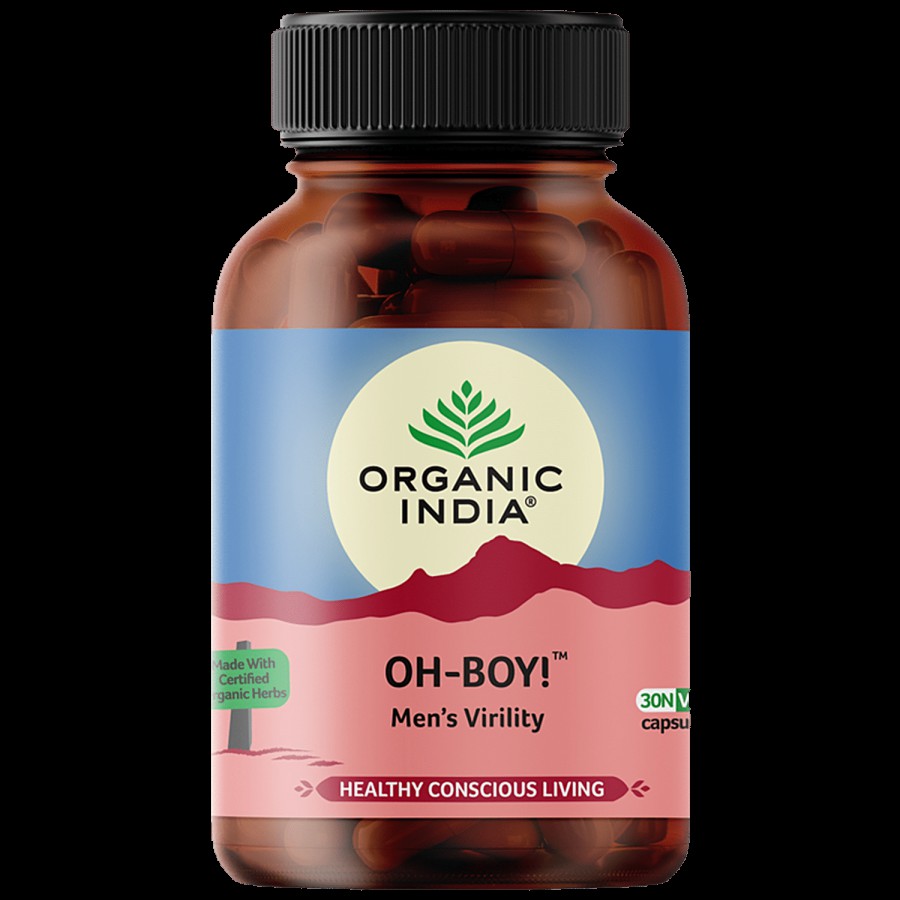 Organic India Oh-Boy Capsules