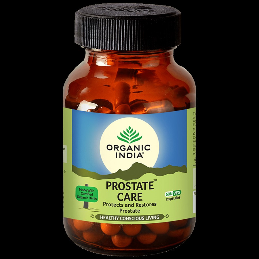 Organic India Prostate Care Capsules