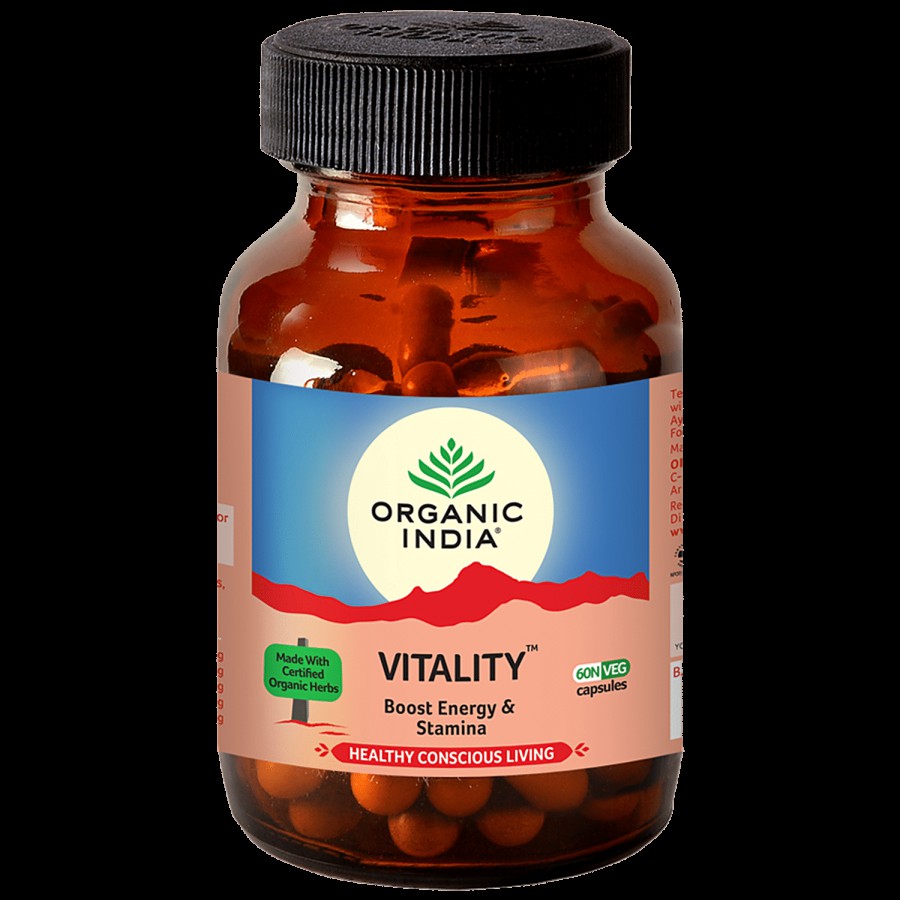 Organic India Vitality Capsules