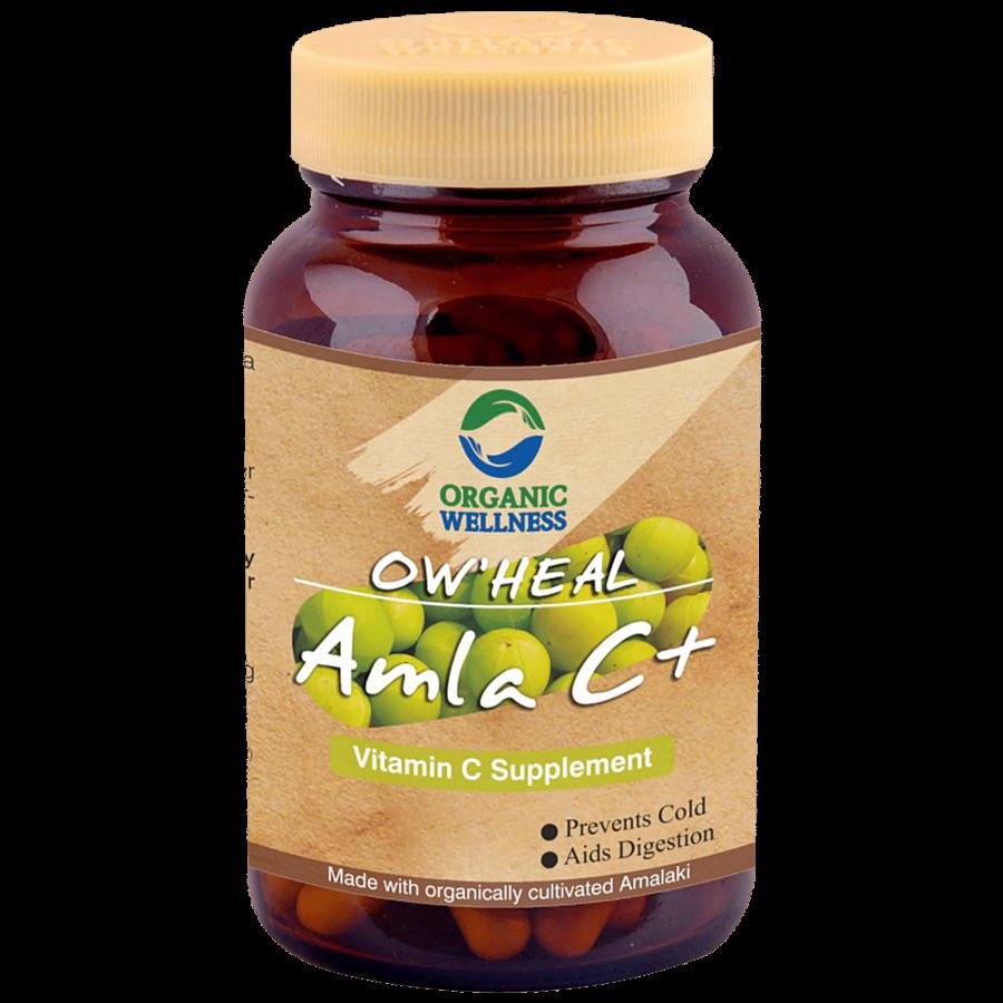 Organic Wellness Ow' Heal Amla C+ Capsule - Rich In Vitamin