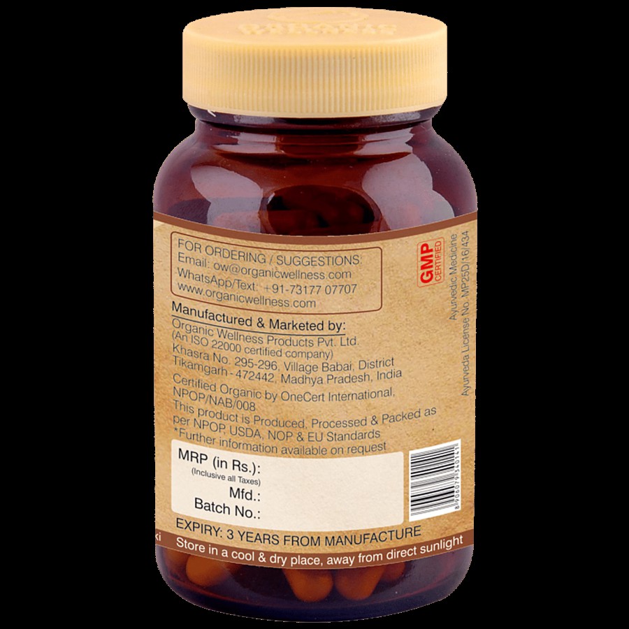 Organic Wellness Ow' Heal Liv-Fit Capsules - Herbal Extract