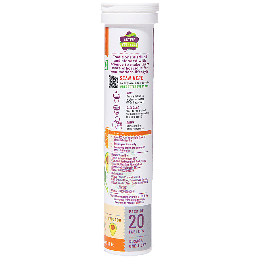 Panchamrit Multi-Vitamin Effervescent Tablet - 100% Vegan