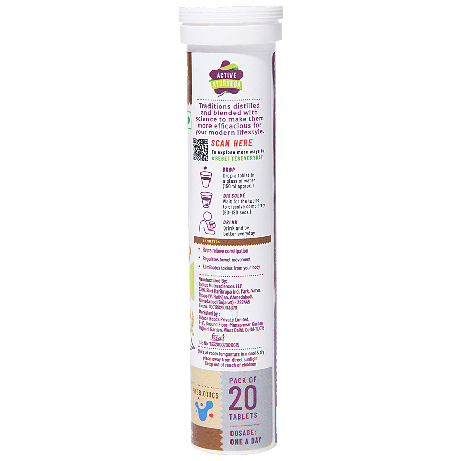 Panchamrit Triphala Effervescent Tablet - 100% Vegan