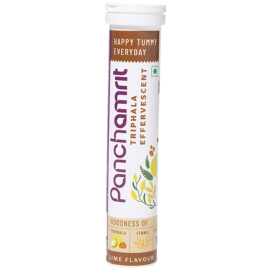 Panchamrit Triphala Effervescent Tablet - 100% Vegan