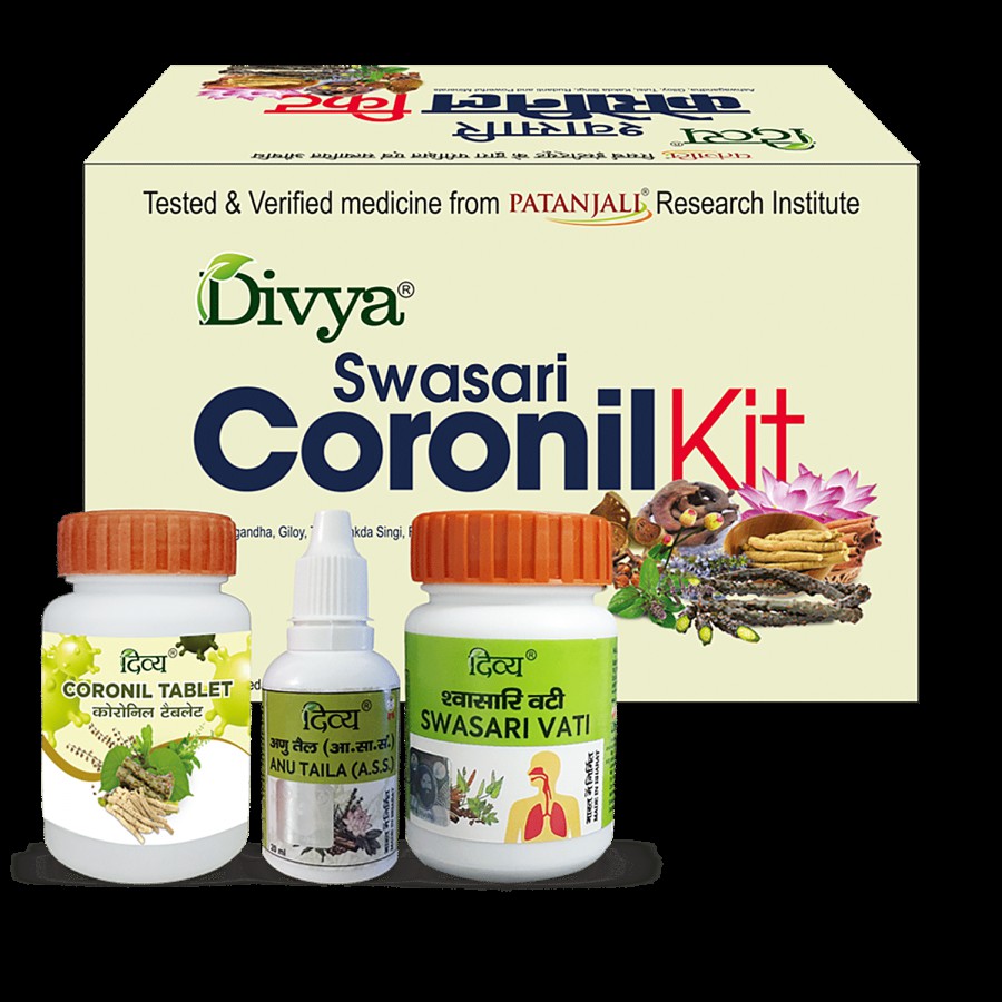 Patanjali Divya Swasari Coronil Kit