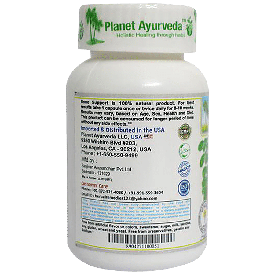 Planet Ayurveda Bone Support Capsules