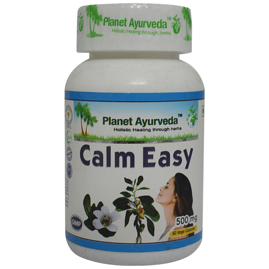 Planet Ayurveda Calm Easy Capsules