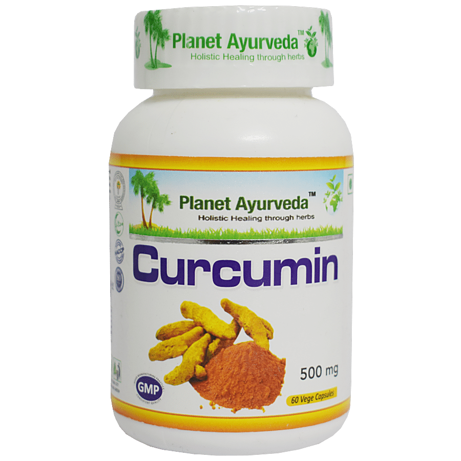 Planet Ayurveda Curcumin Capsules