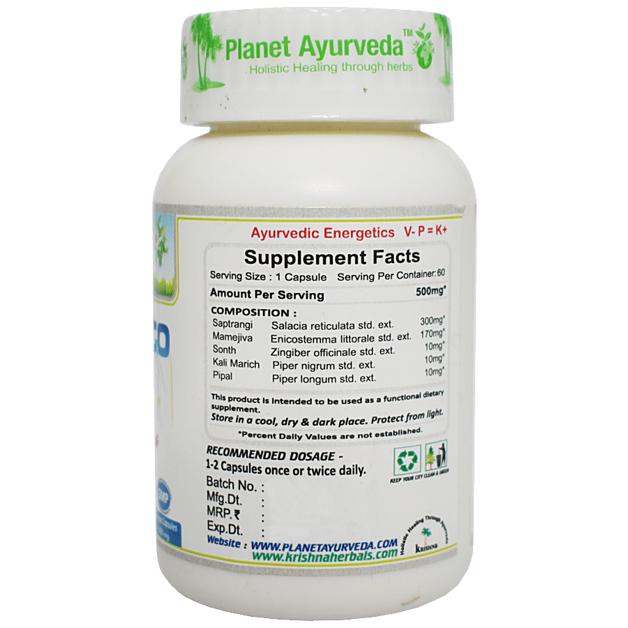 Planet Ayurveda Dia-Finito Capsules