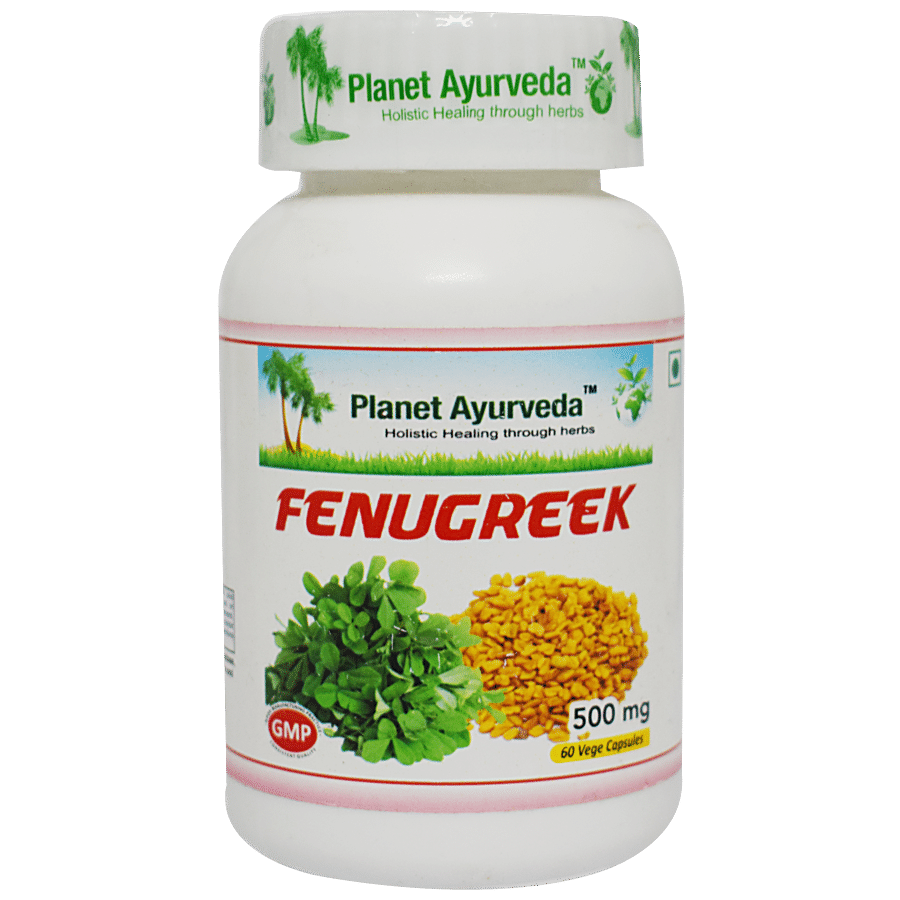 Planet Ayurveda Fenugreek Capsules