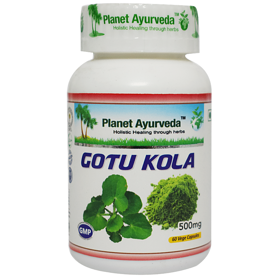 Planet Ayurveda Gotu Kola Capsules