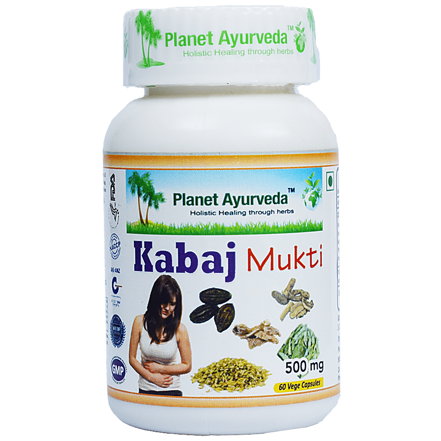 Planet Ayurveda Kabaj Mukti Capsules