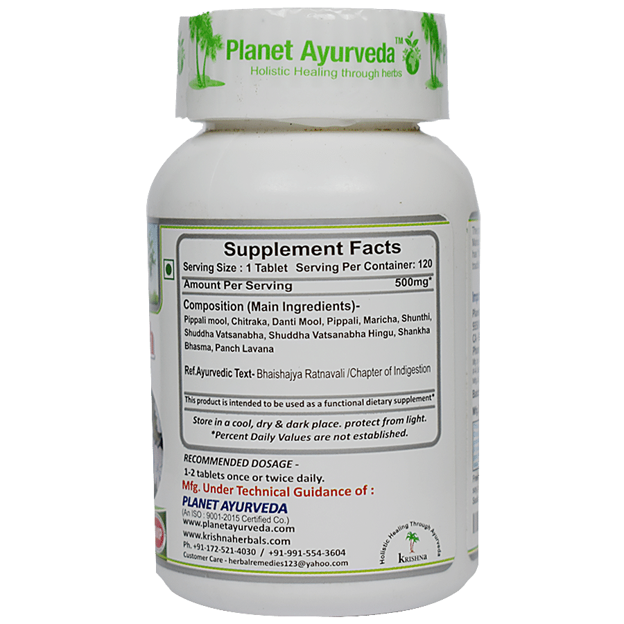 Planet Ayurveda Mahashankh Vati Tablets