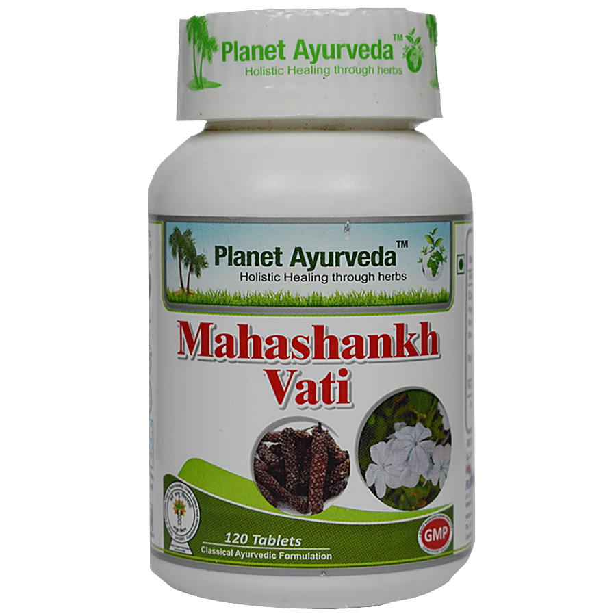 Planet Ayurveda Mahashankh Vati Tablets