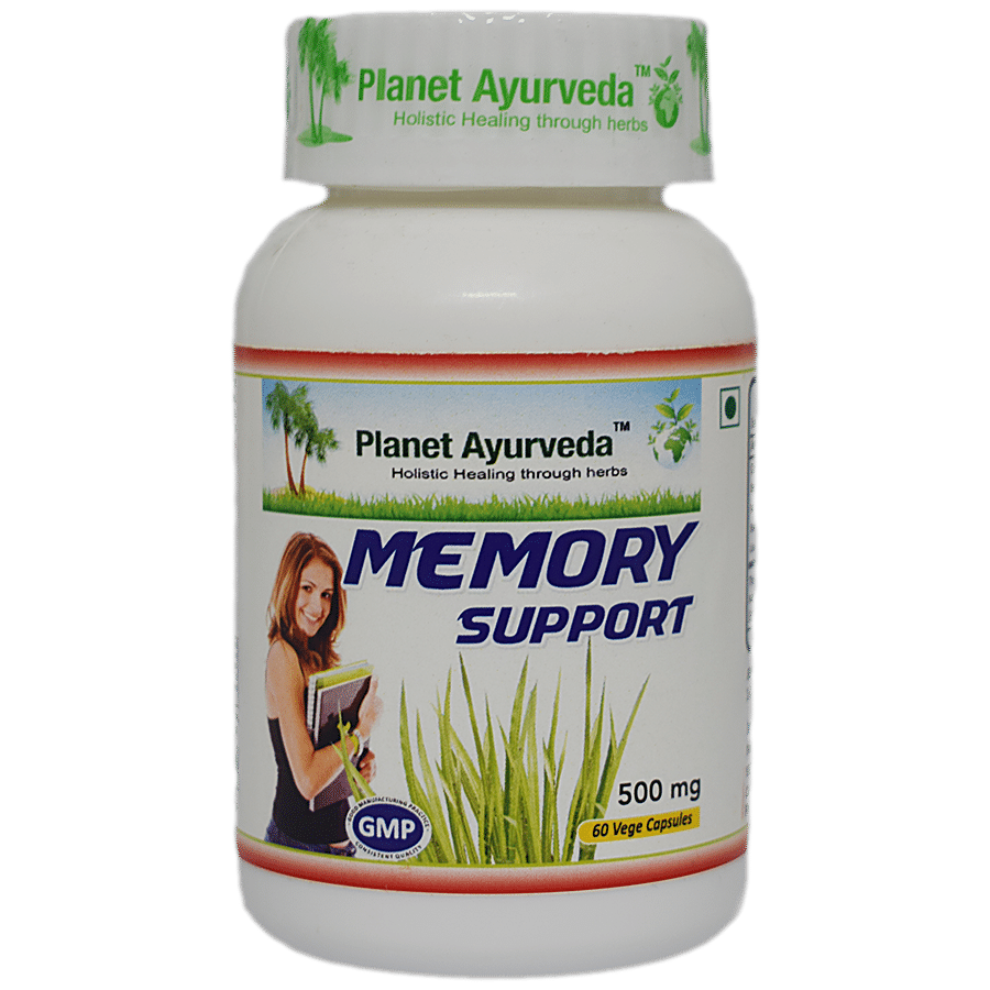 Planet Ayurveda Memory Support Capsules