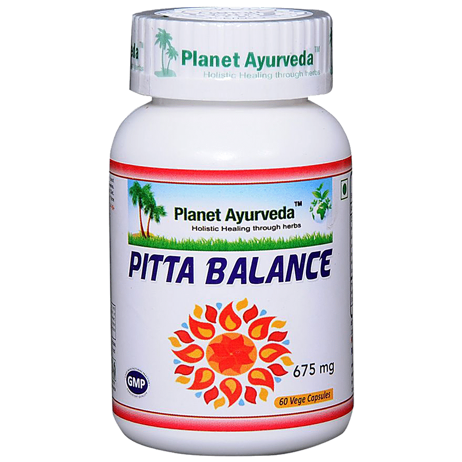 Planet Ayurveda Pitta Balance Capsules