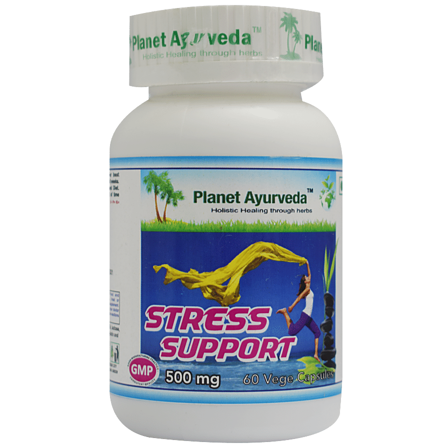 Planet Ayurveda Stress Support Capsules