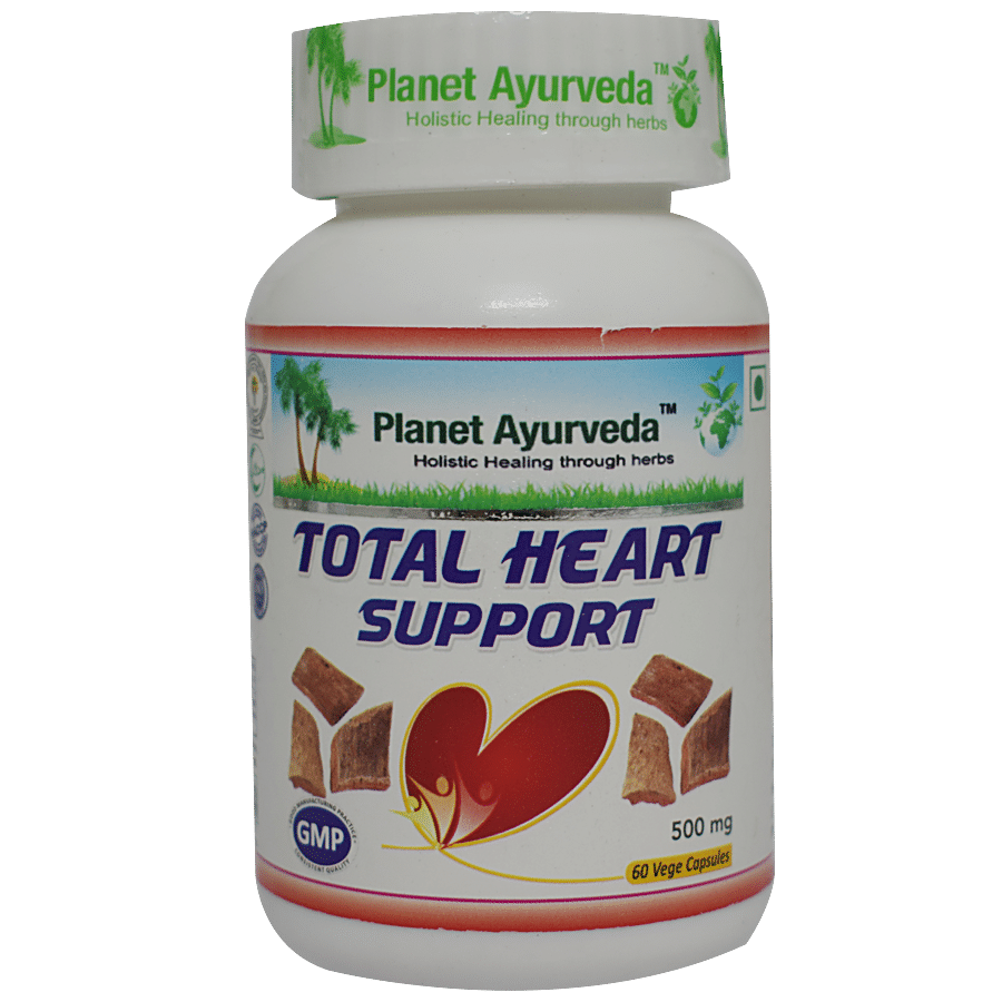 Planet Ayurveda Total Heart Support Capsules