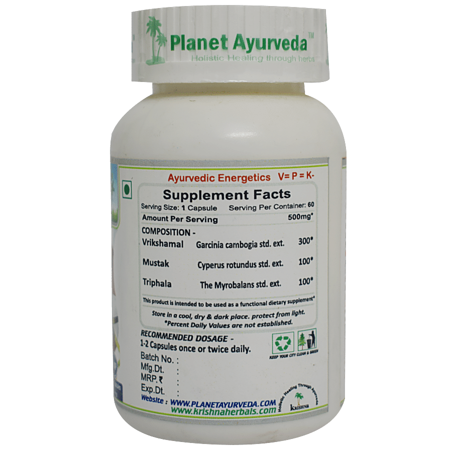 Planet Ayurveda Trim Support Capsules