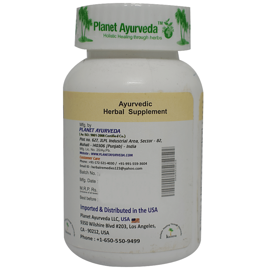 Planet Ayurveda Weight Gain Formula Capsules