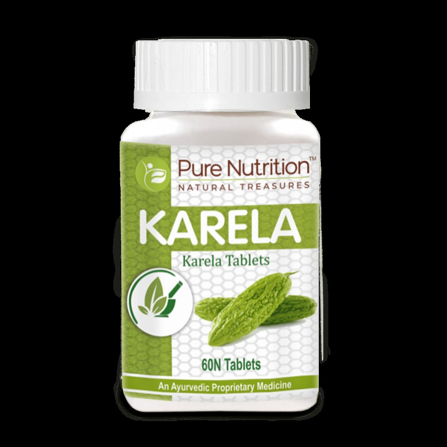 Pure Nutrition  Karela Tablet - Helps Boost Immunity